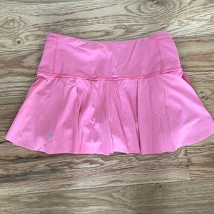 Super cute pink Lululemon tennis skirt